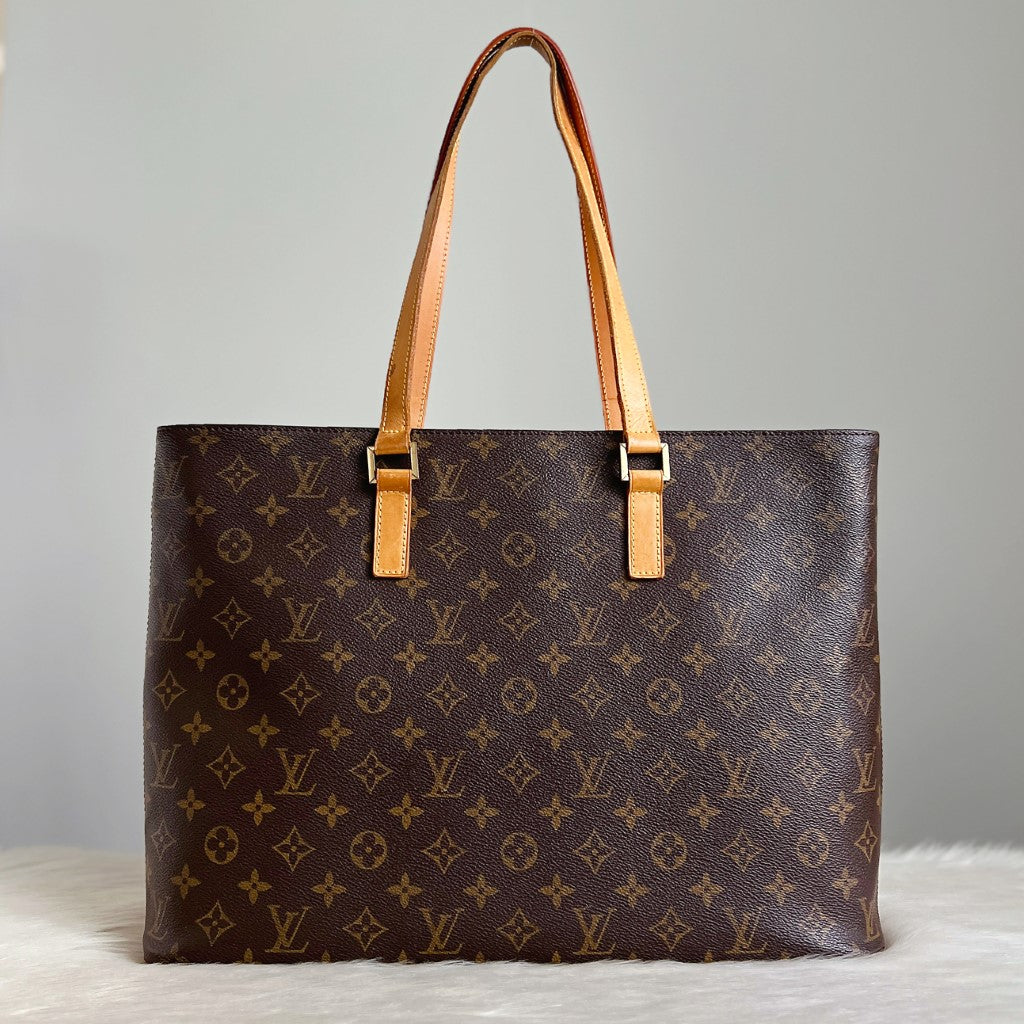 Louis Vuitton Signature Monogram Luco Large Shoulder Bag