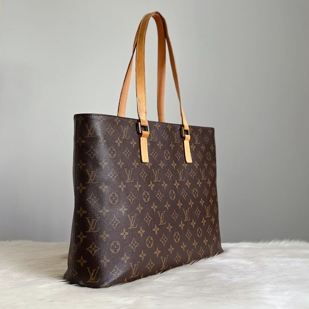 Louis Vuitton Signature Monogram Luco Large Shoulder Bag