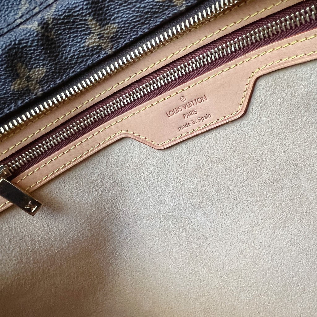 Louis Vuitton Signature Monogram Luco Large Shoulder Bag