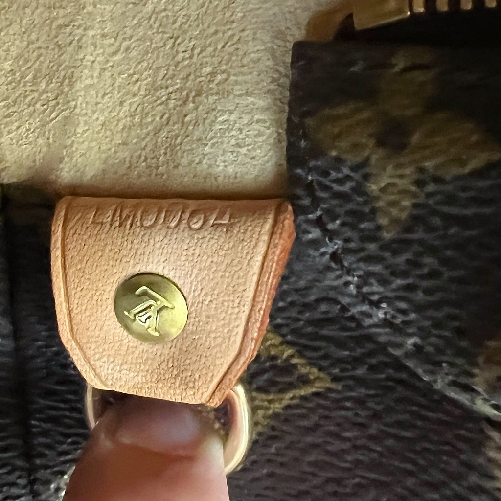 Louis Vuitton Signature Monogram Luco Large Shoulder Bag