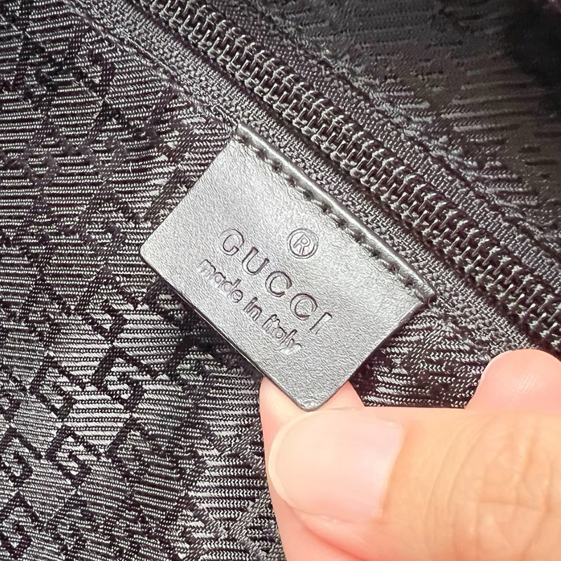 Gucci Black Oversized Weekend Travel Shoulder Bag