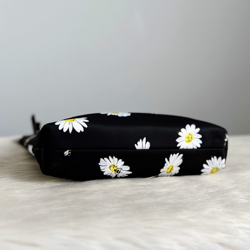 Kate Spade Daisy Floral Pattern Crossbody Shoulder Bag