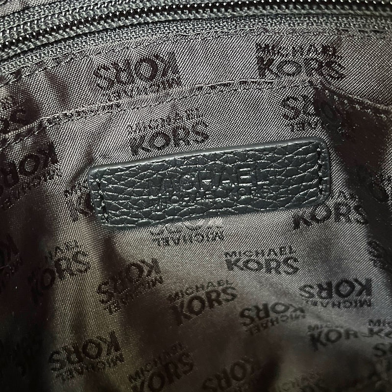 Michael Kors Black Leather Tassel Detail 2 Way Shoulder Bag Like New