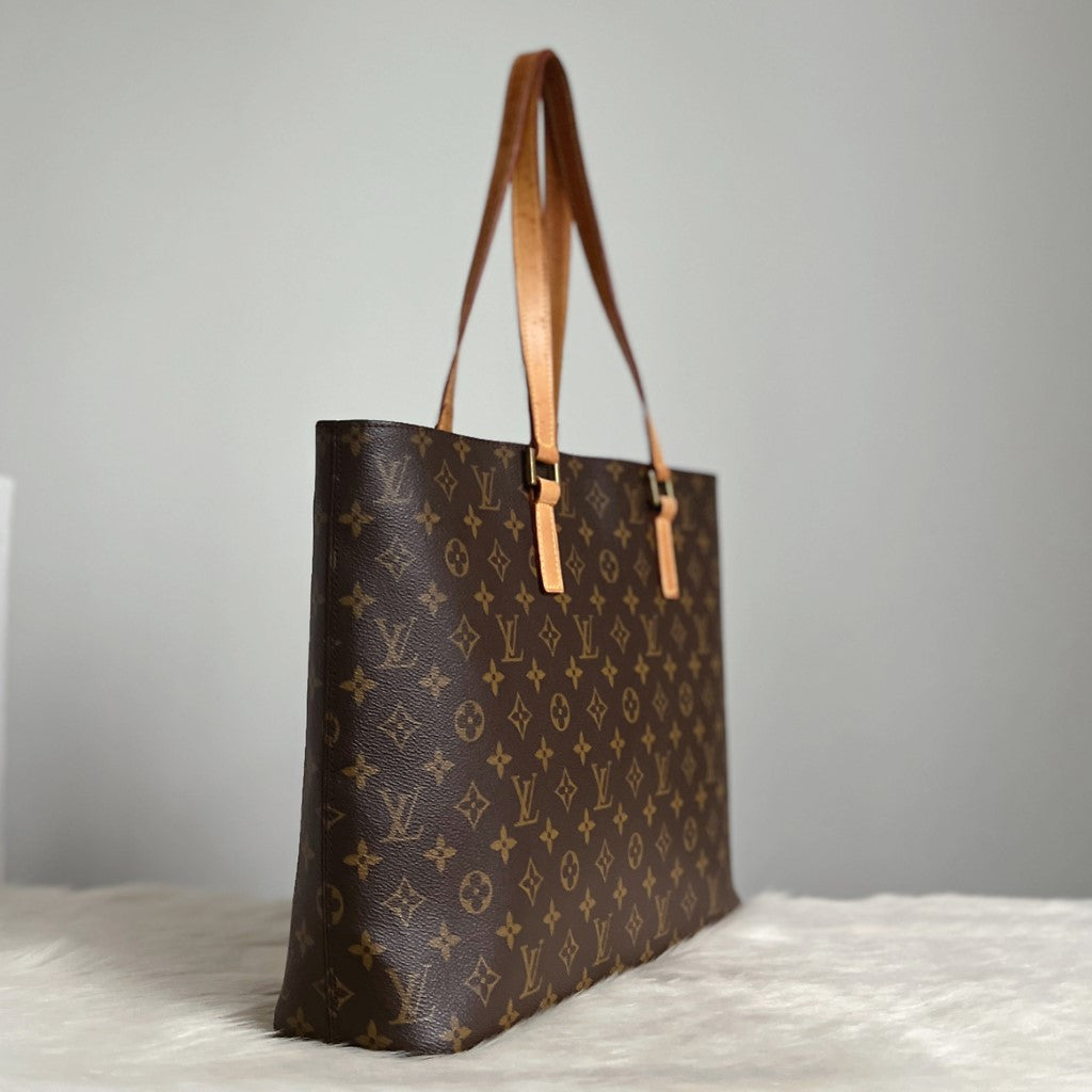 Louis Vuitton Signature Monogram Luco Large Shoulder Bag