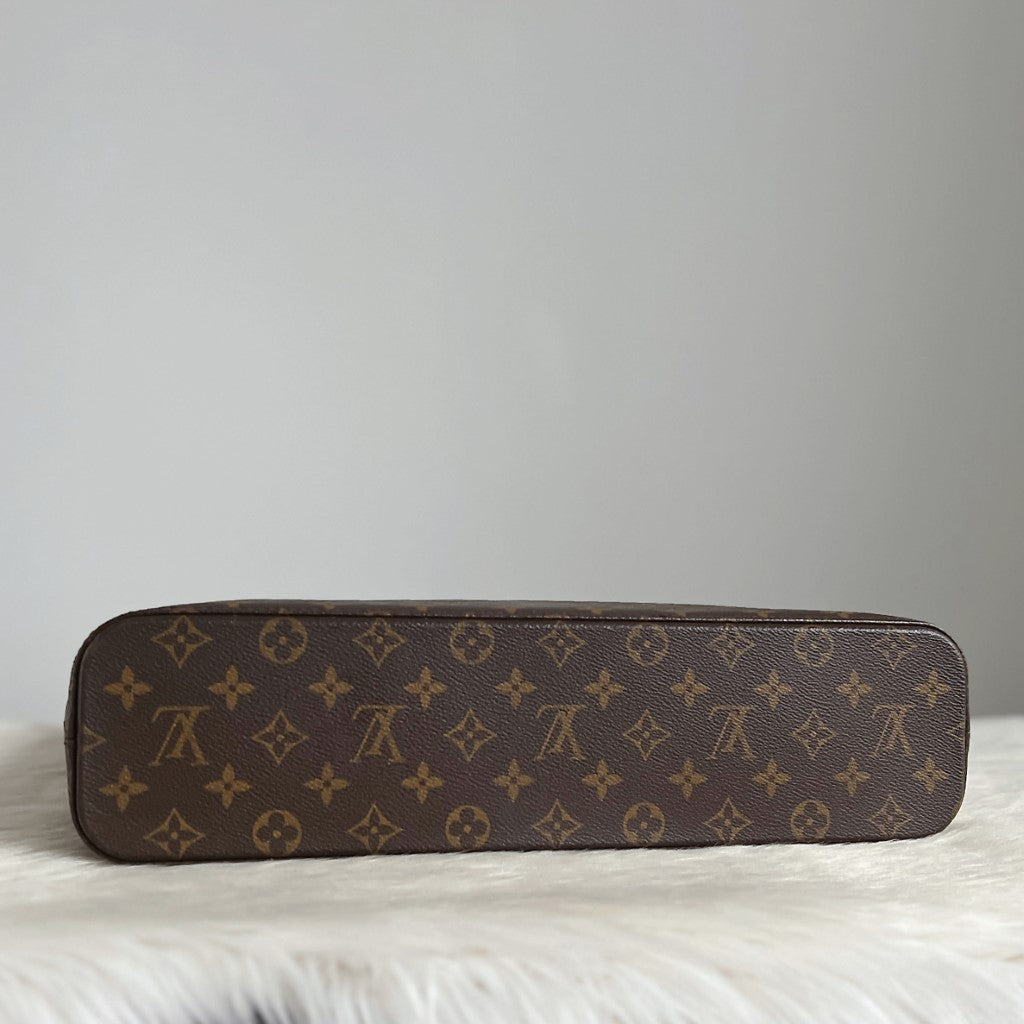 Louis Vuitton Signature Monogram Luco Large Shoulder Bag