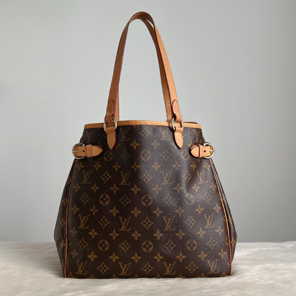 Louis Vuitton Signature Monogram Batignolles Vertical Shoulder Bag