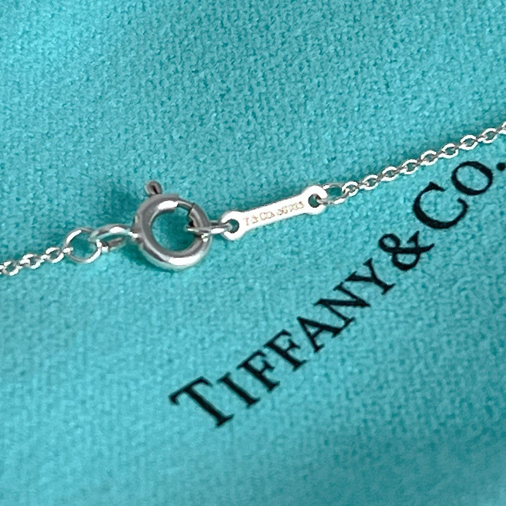 Tiffany & Co Paloma Picasso Silver Loving Heart Necklace Excellent