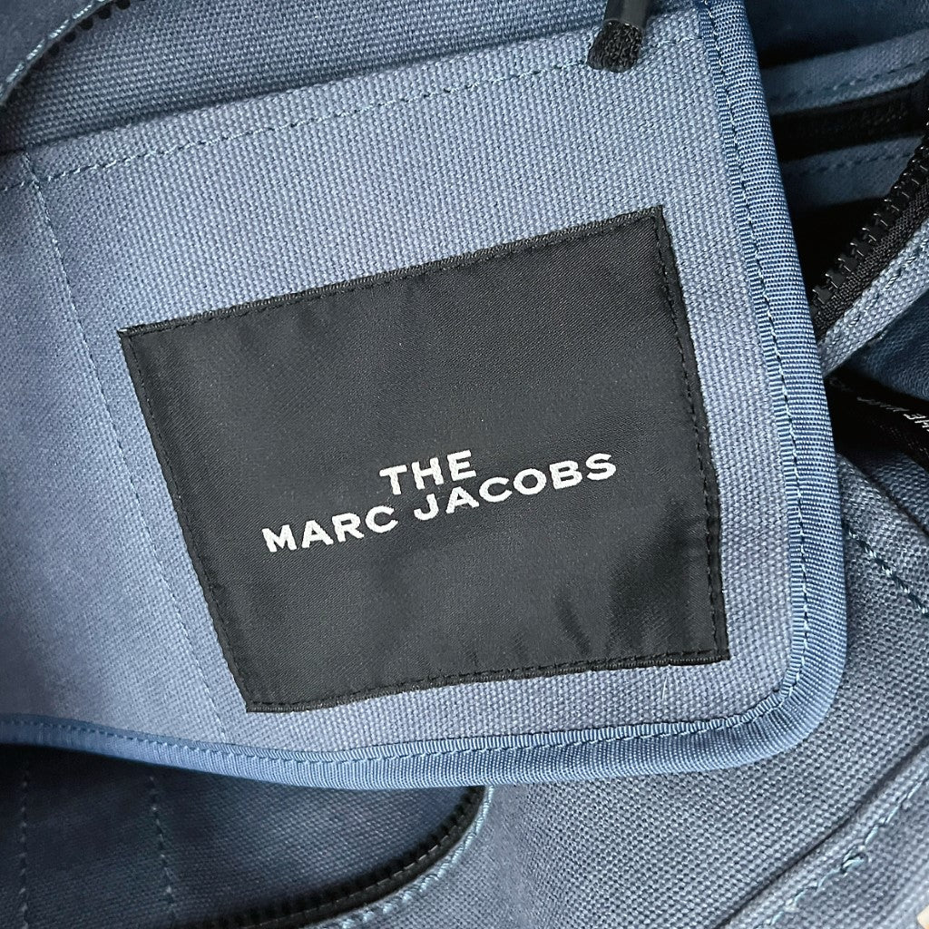 Marc Jacobs Denim Front Pattern Book Tote 2 Way Shoulder Bag