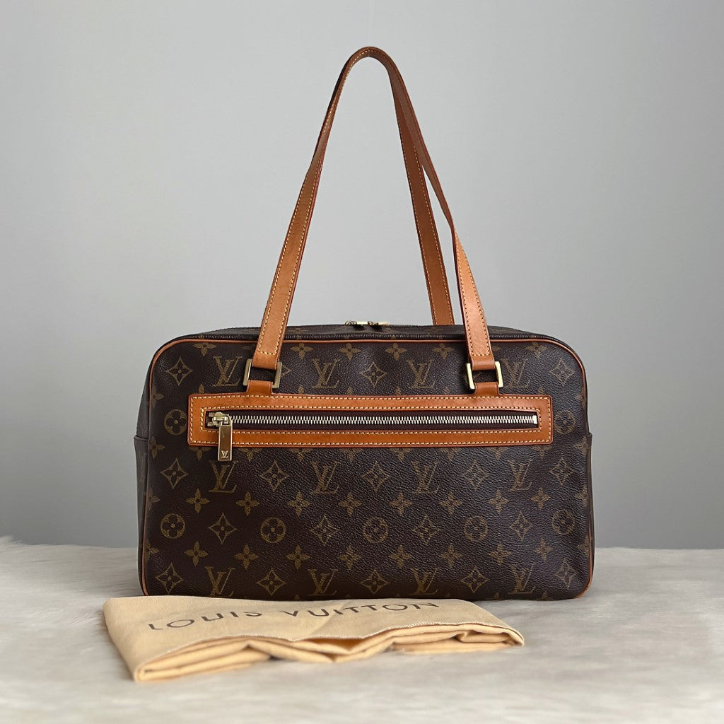 Louis Vuitton Signature Monogram Cite GM Shoulder Bag