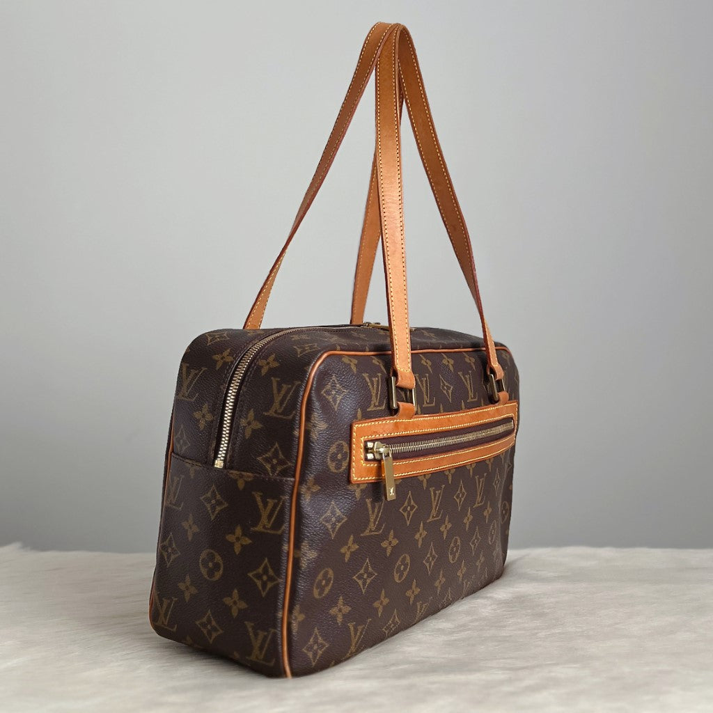 Louis Vuitton Signature Monogram Cite GM Shoulder Bag