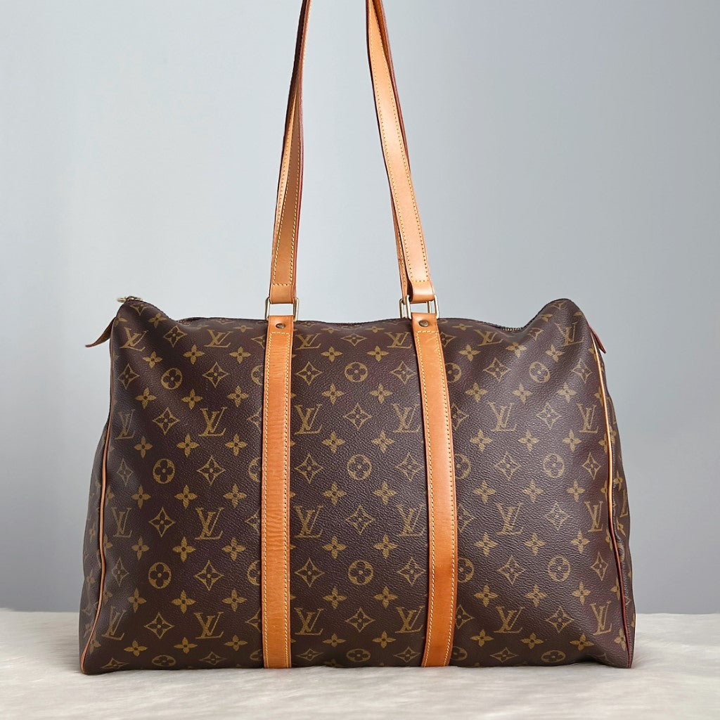 Louis Vuitton Signature Monogram Sac Flanerie 45 Travel Large Shoulder Bag