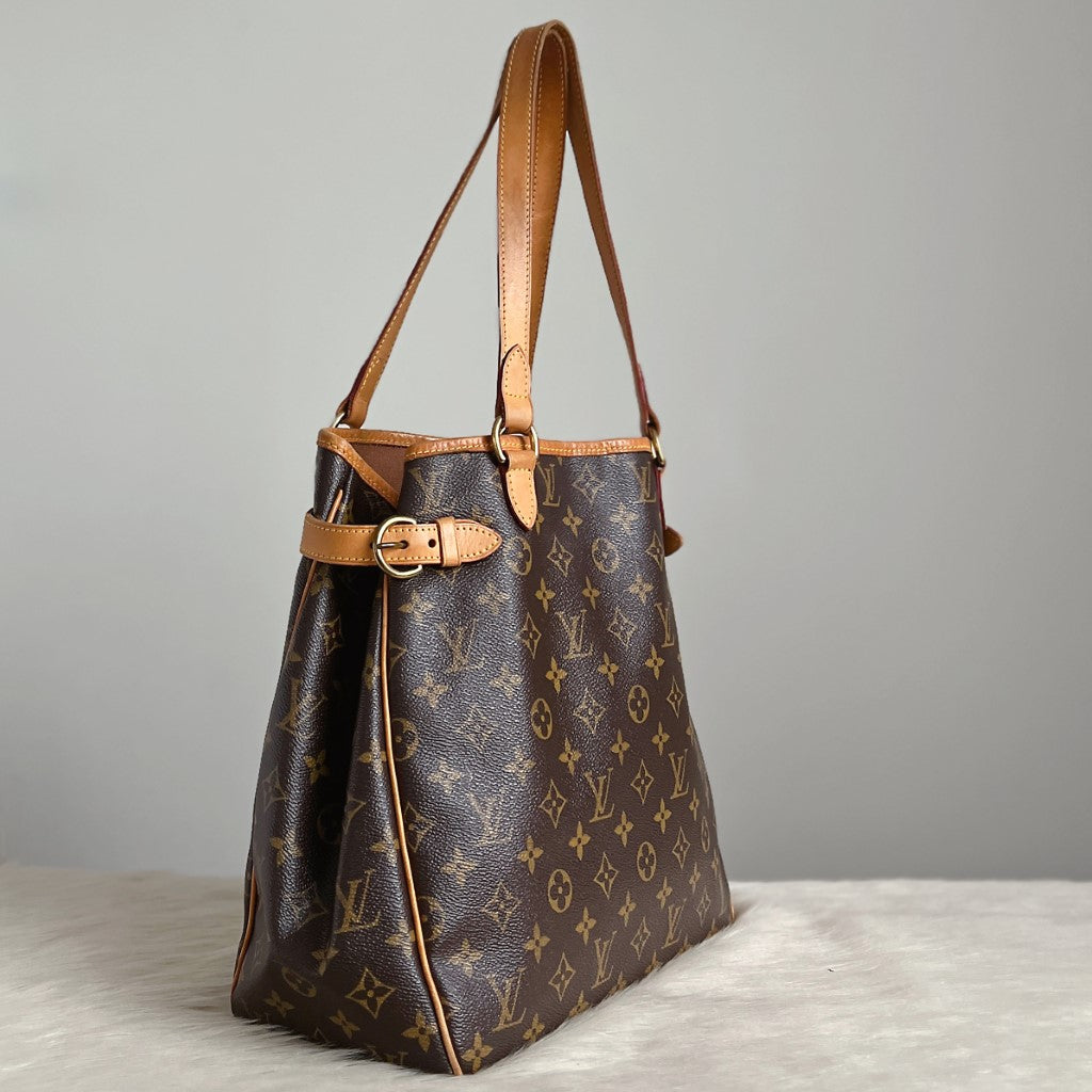 Louis Vuitton Signature Monogram Batignolles Vertical Shoulder Bag