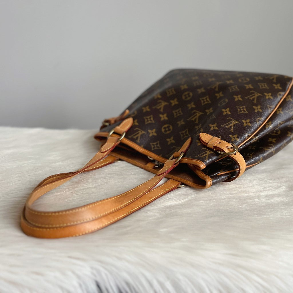 Louis Vuitton Signature Monogram Batignolles Vertical Shoulder Bag