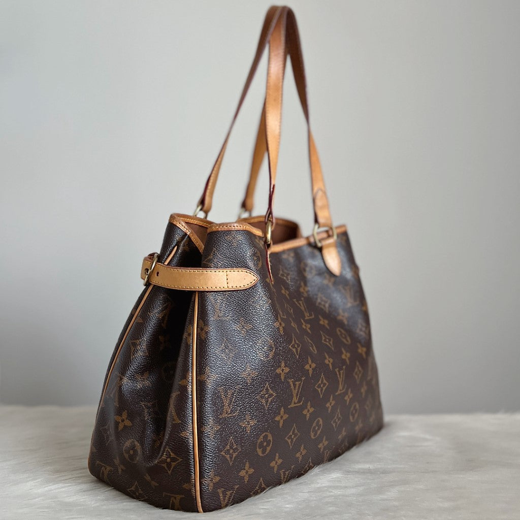 Louis Vuitton Signature Monogram Batignolles Shoulder Bag