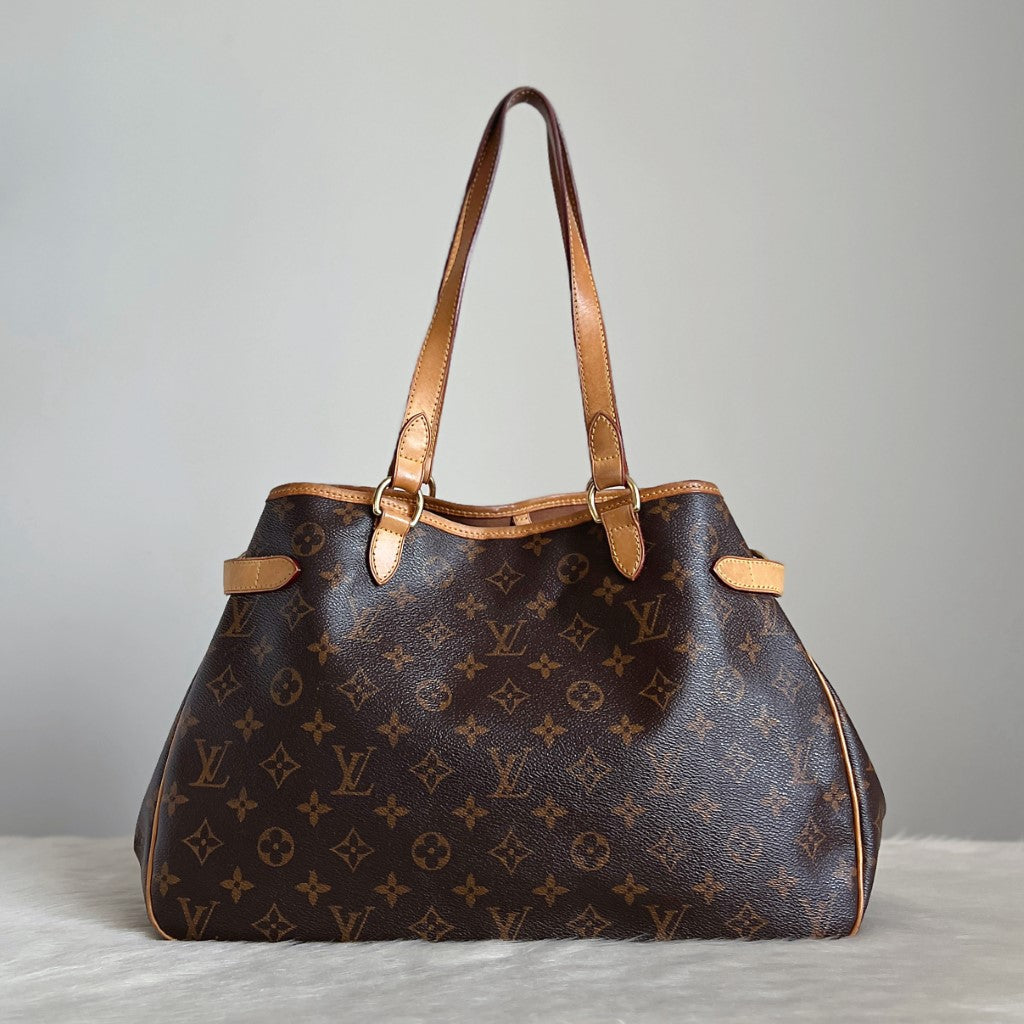 Louis Vuitton Signature Monogram Batignolles Shoulder Bag