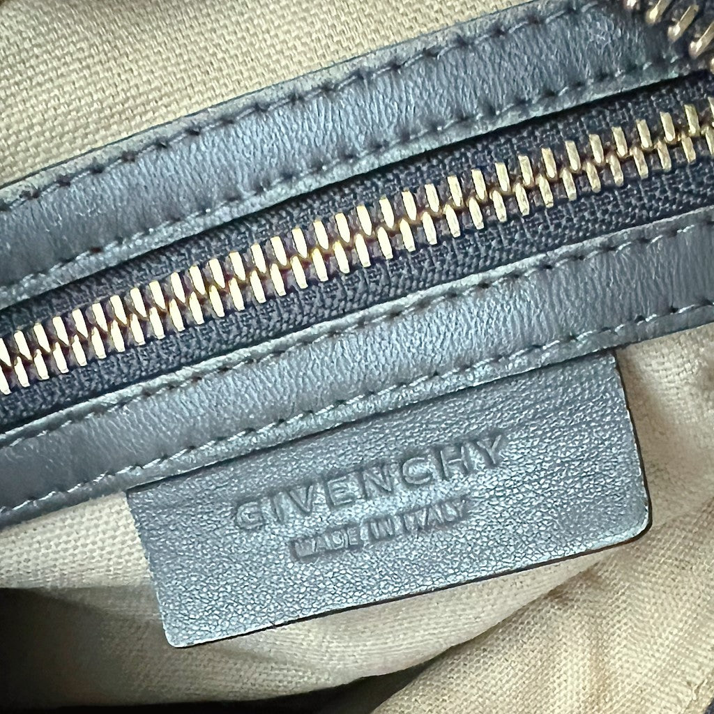 Givenchy Brown Leather Signature Pandora Crossbody Shoulder Bag