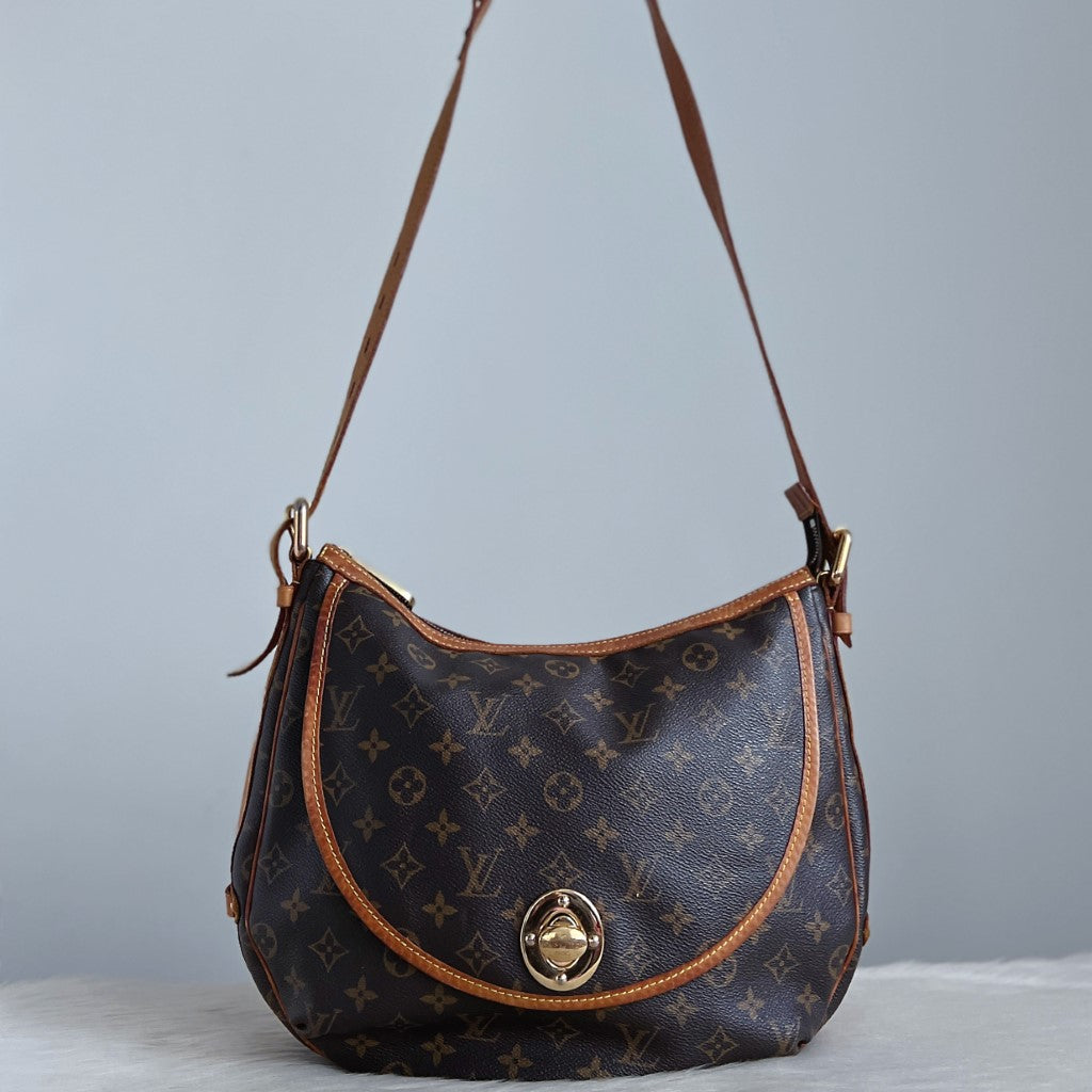 Louis Vuitton Monogram Tulum GM Crossbody Shoulder Bag