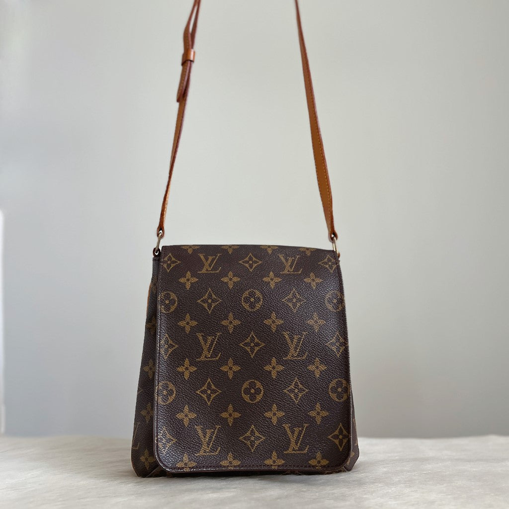 Louis Vuitton Signature Monogram Musette Salsa Crossbody Shoulder Bag