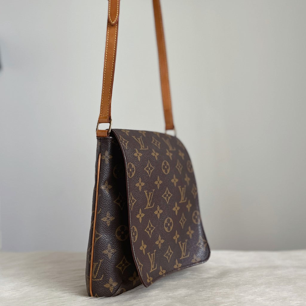 Louis Vuitton Signature Monogram Musette Salsa Crossbody Shoulder Bag