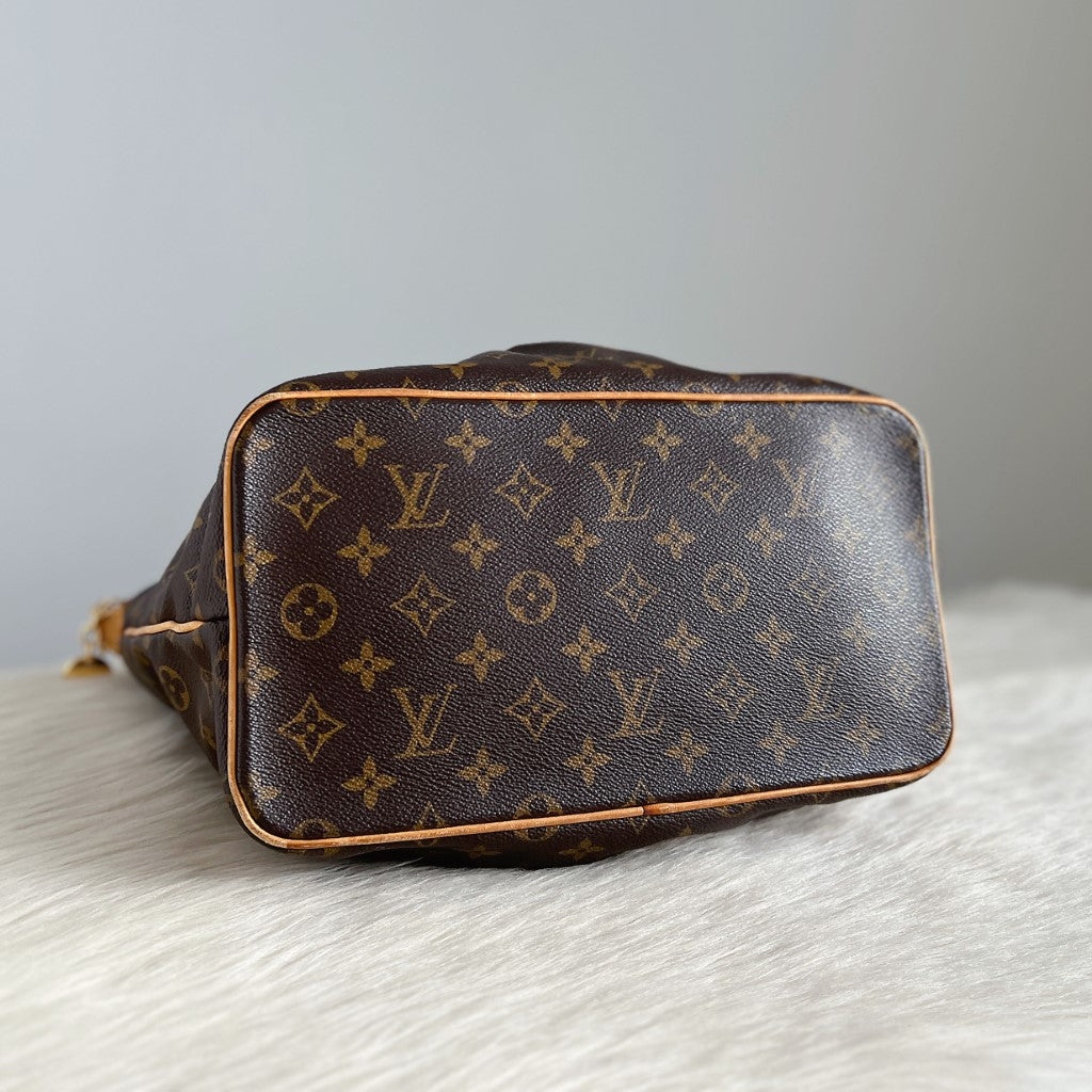 Louis Vuitton Signature Monogram Palermo PM 2 Way Shoulder Bag