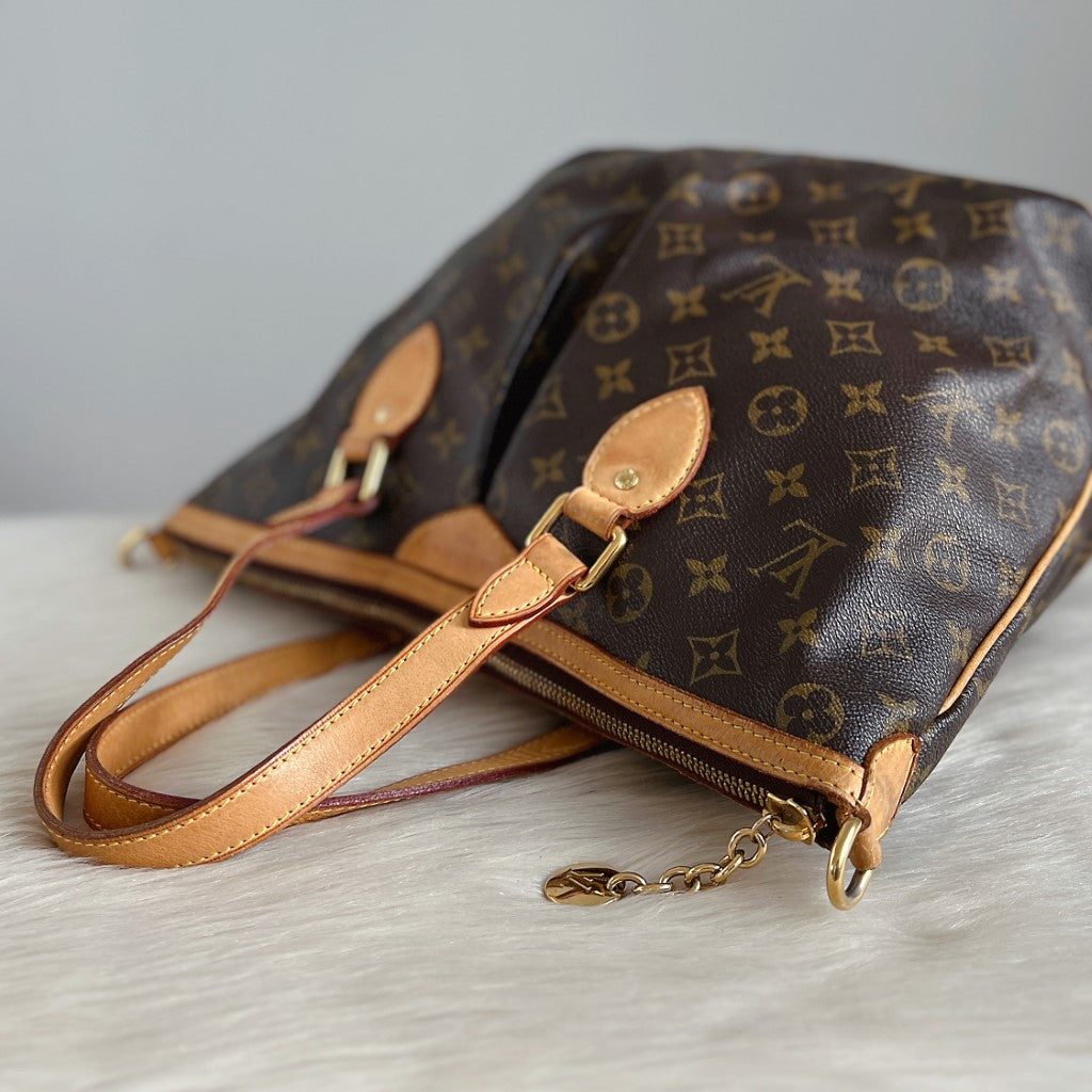 Louis Vuitton Signature Monogram Palermo PM 2 Way Shoulder Bag