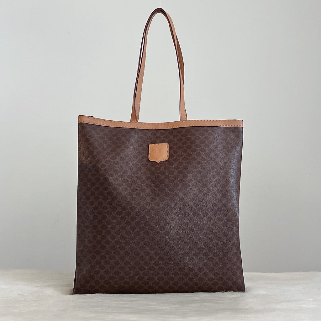 Celine Classic Monogram Carryall Shoulder Bag