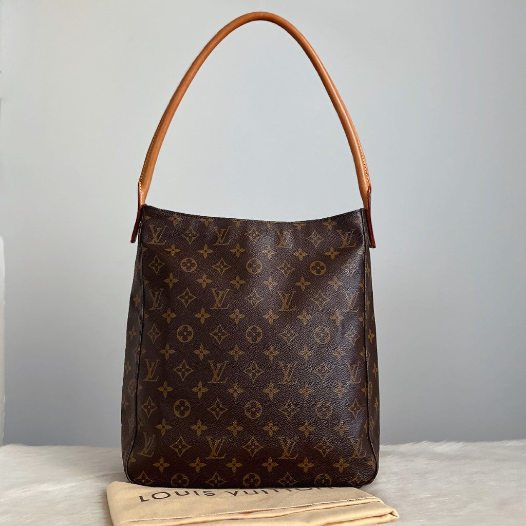 Louis Vuitton Signature Monogram Looping GM Shoulder Bag