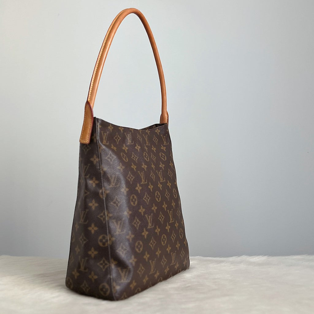 Louis Vuitton Signature Monogram Looping GM Shoulder Bag