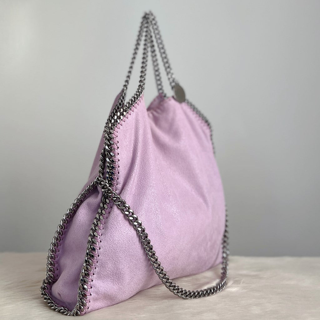 Stella McCartney Lavender Signature Falabella Shoulder Bag Excellent