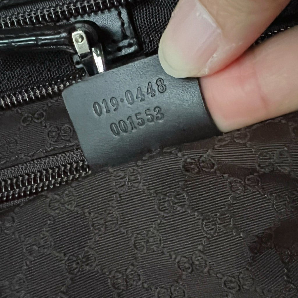 Gucci Dark Chocolate Oversized Weekend Travel Bag