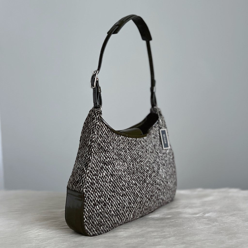 New Coach Wool/Leather 2024 Hobo Bag