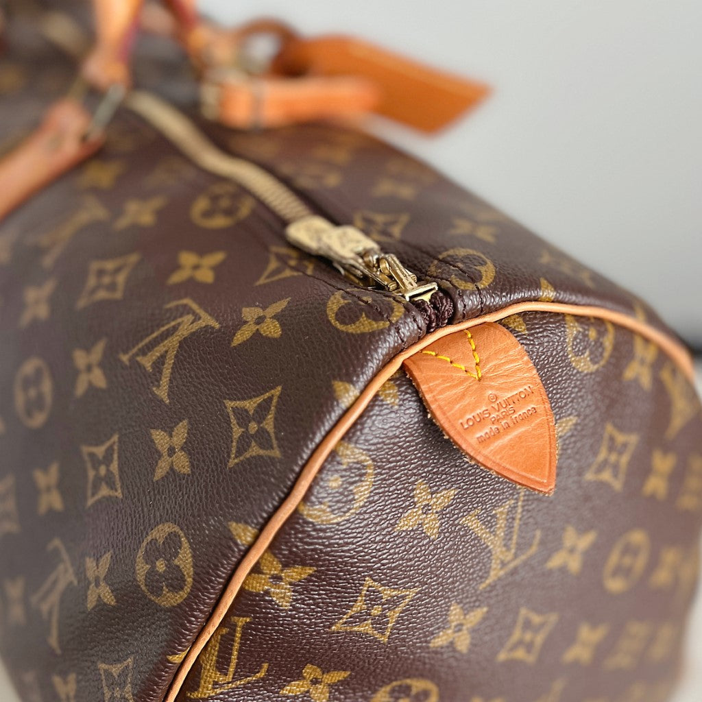 Louis Vuitton Iconic Monogram Keepall 50 Travel Bag Full Set