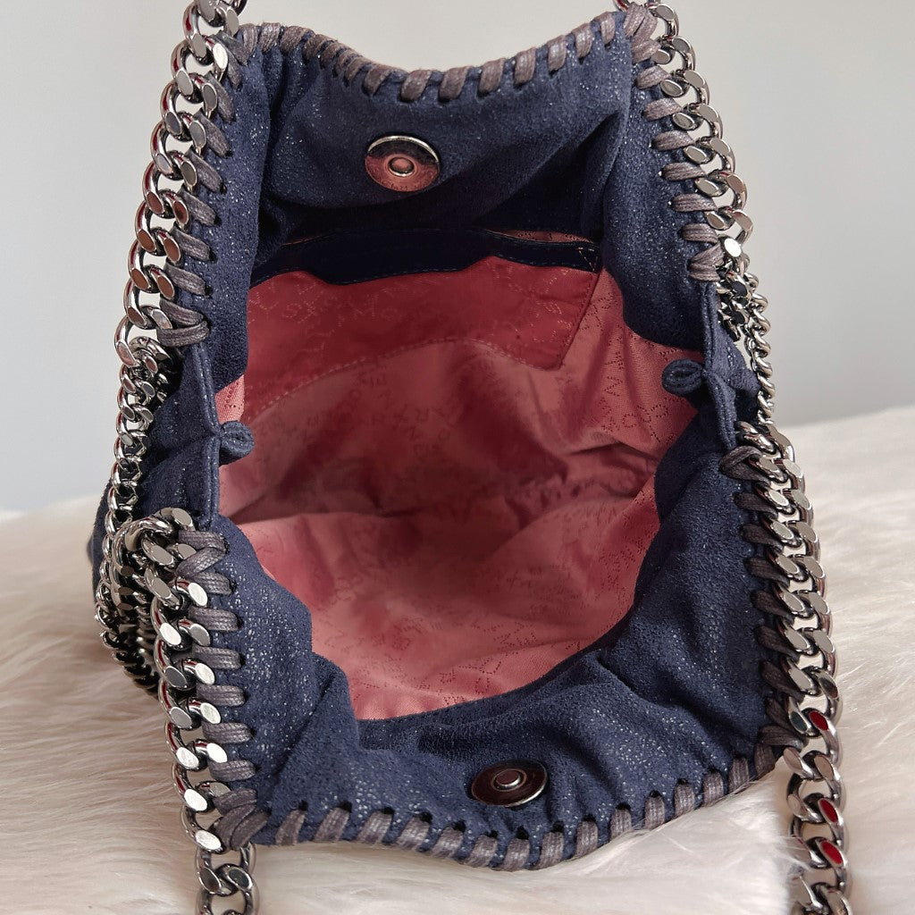 Stella Mccartney Navy Signature Falabella 2 Way Shoulder Bag Excellent