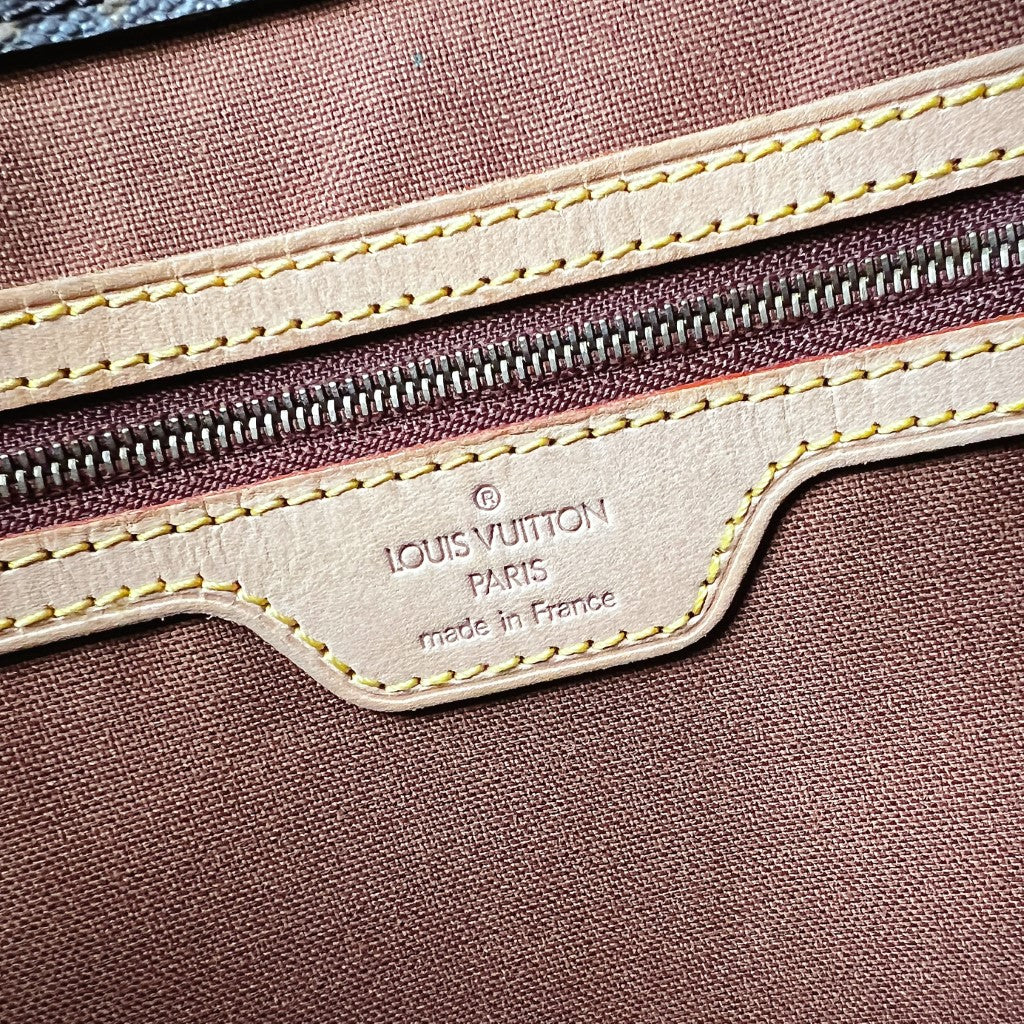 Louis Vuitton Signature Monogram Cabas Piano Shoulder Bag Excellent