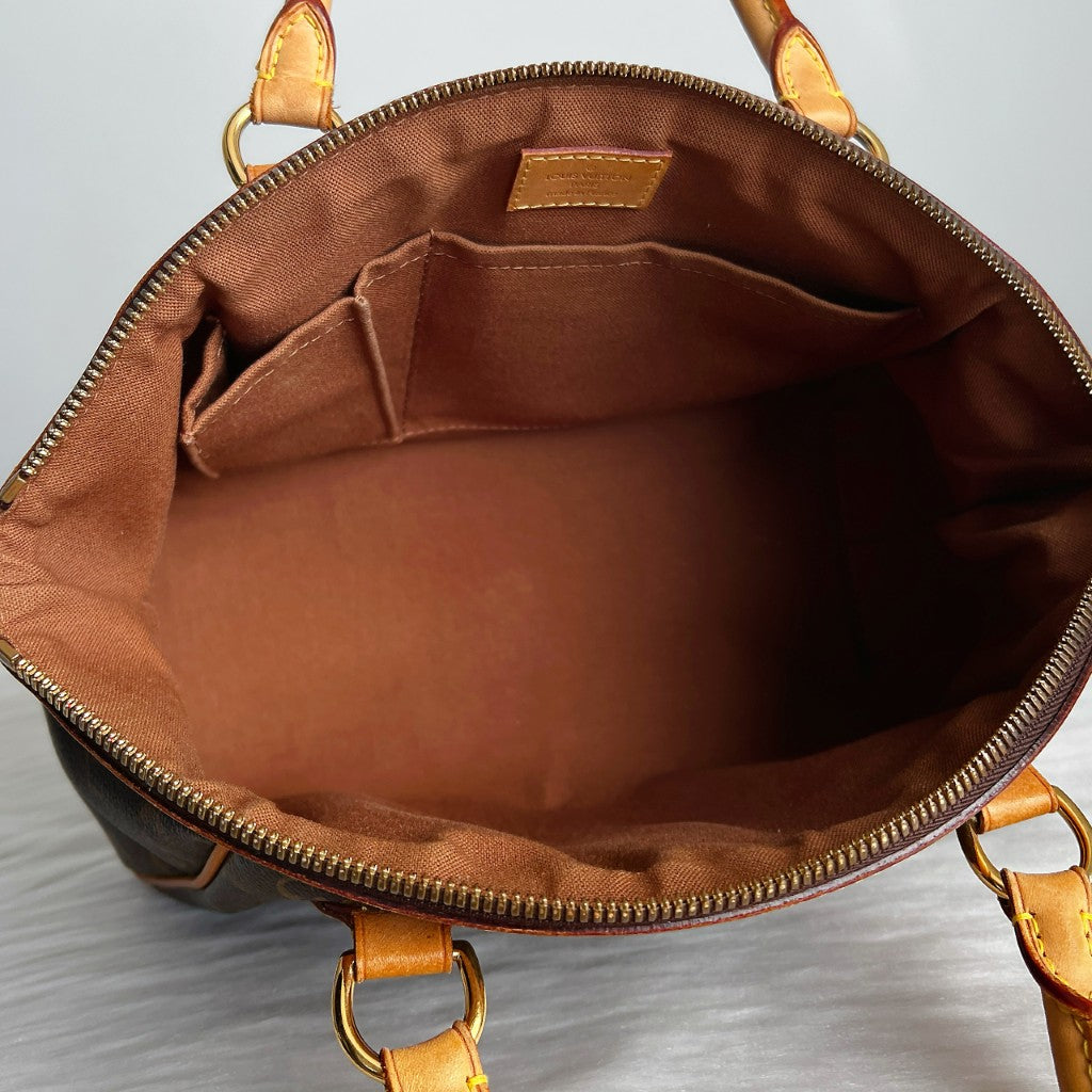 Louis Vuitton Signature Monogram Tivoli PM Shoulder Bag