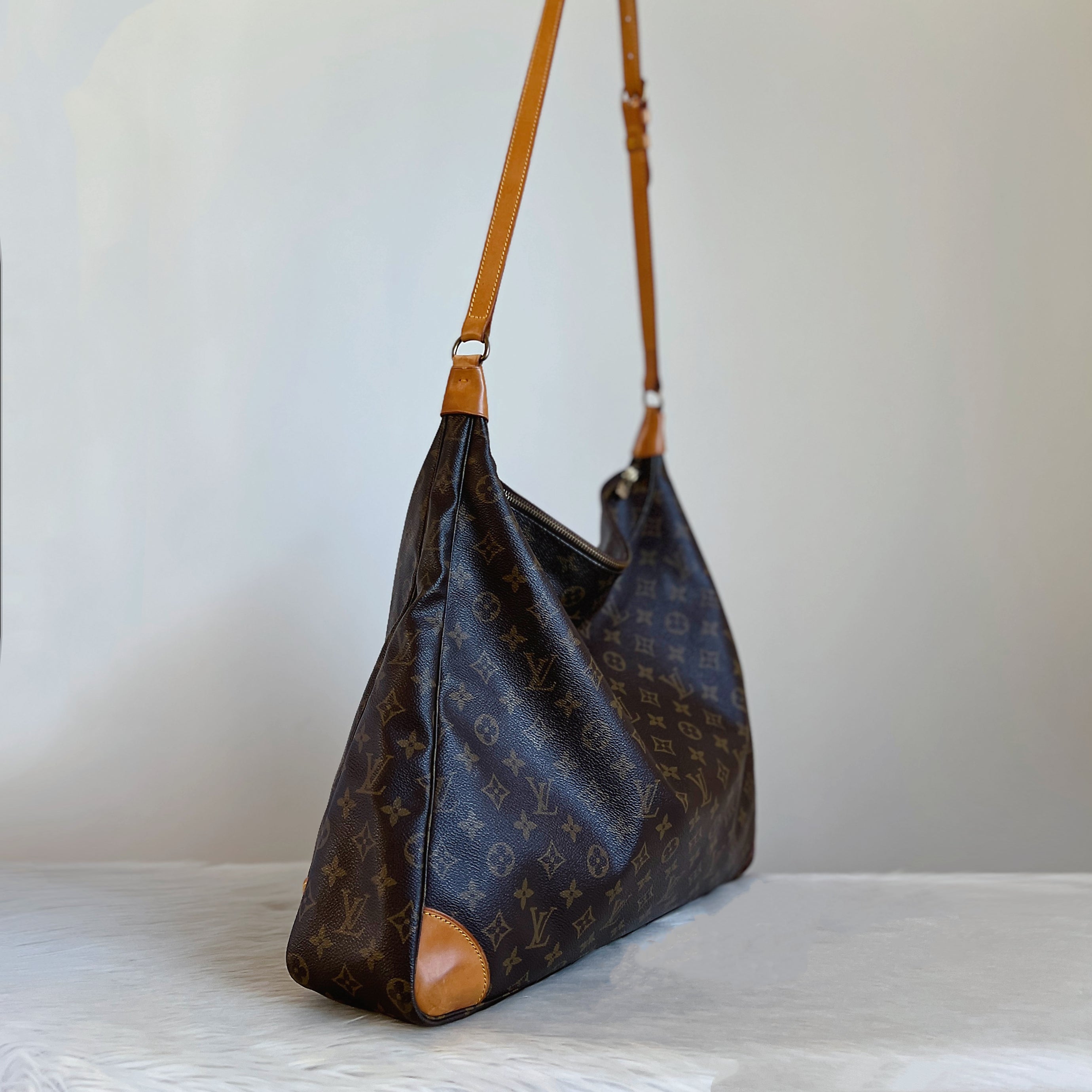 Louis Vuitton Monogram Promenade Large Travel Shoulder Bag