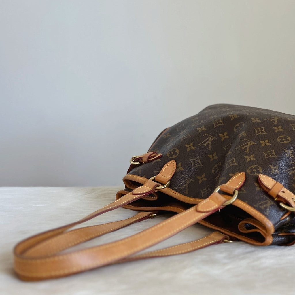 Louis Vuitton Signature Monogram Batignolles Vertical Shoulder Bag