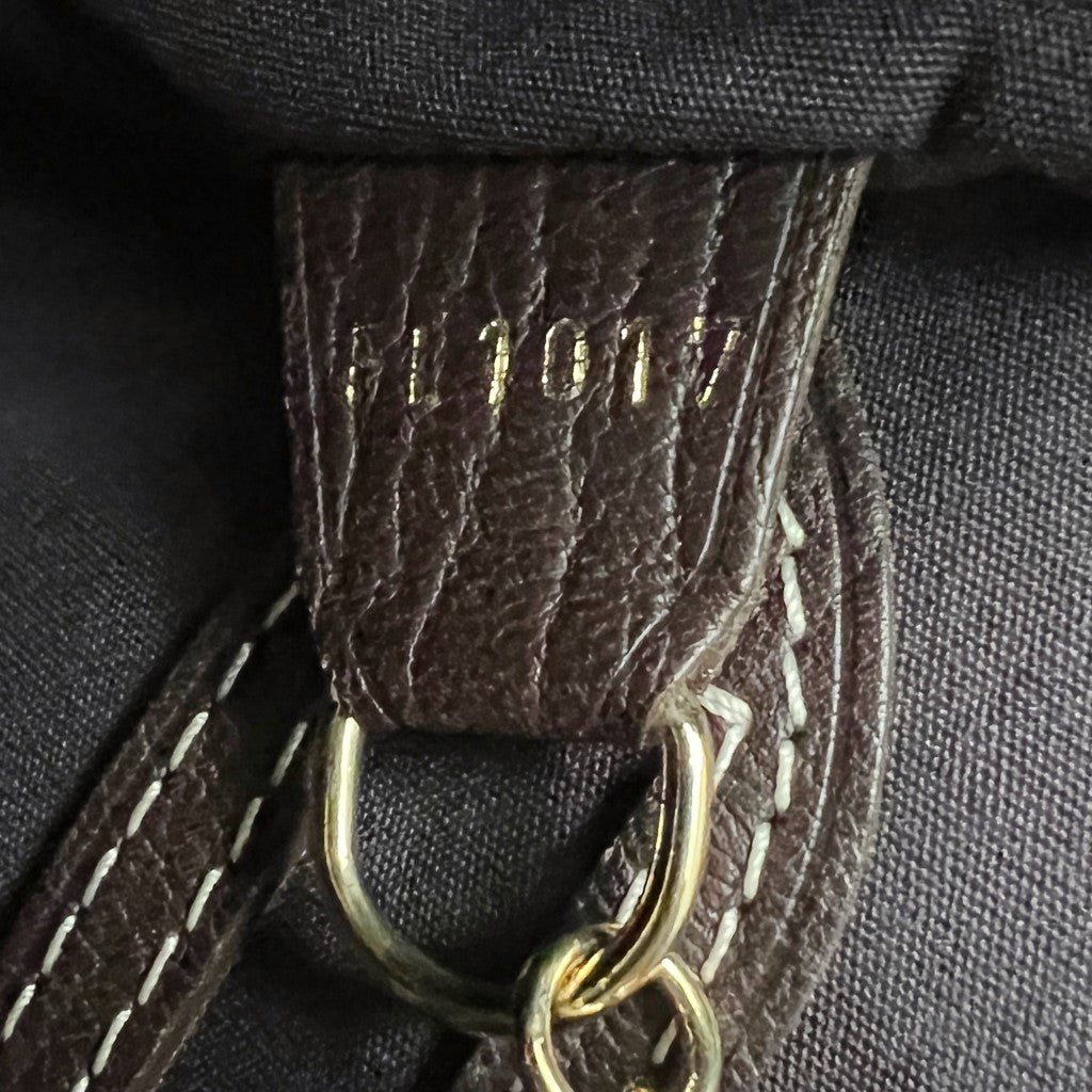 Louis Vuitton Mini Lin Monogram Bucket PM Shoulder Bag Excellent