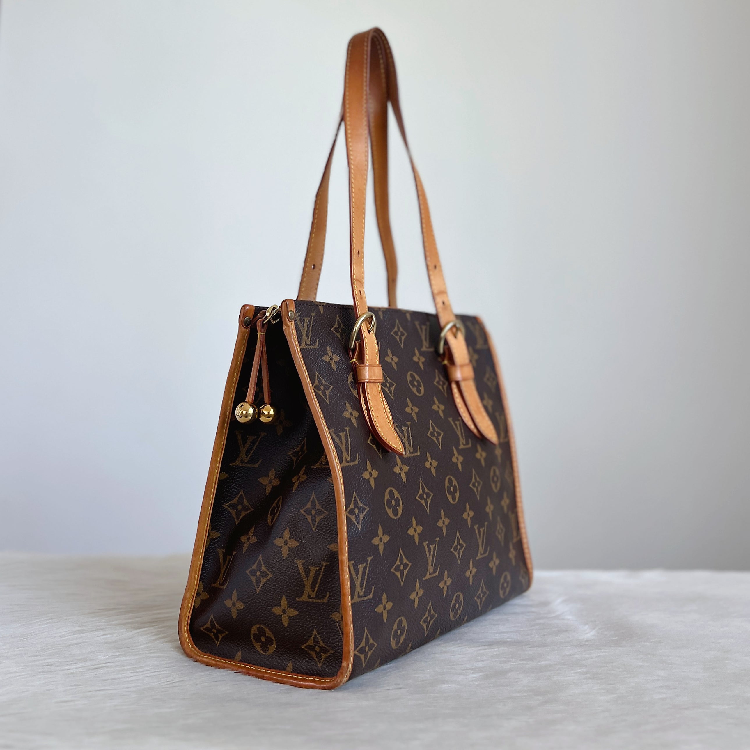 Louis Vuitton Signature Monogram Popincourt Haut Shoulder Bag