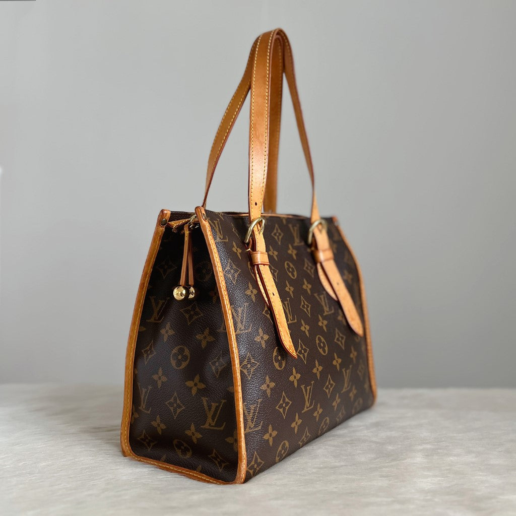 Louis Vuitton Signature Monogram Popincourt Haut Shoulder Bag