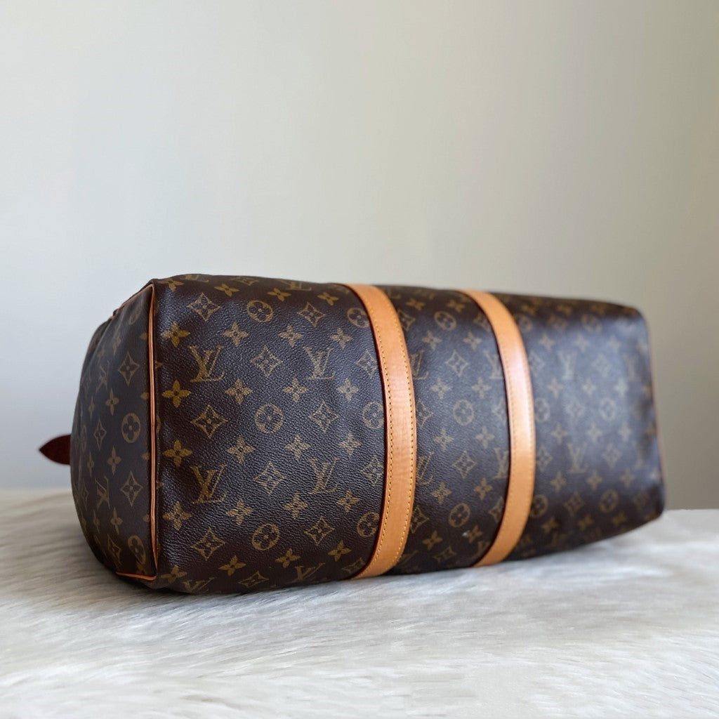 Louis Vuitton Iconic Monogram Keepall 45 Travel Bag Full Set