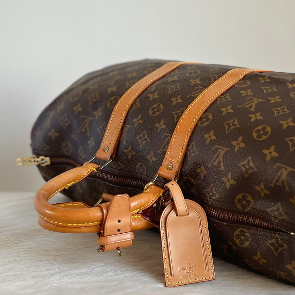 Louis Vuitton Iconic Monogram Keepall 45 Travel Bag Full Set