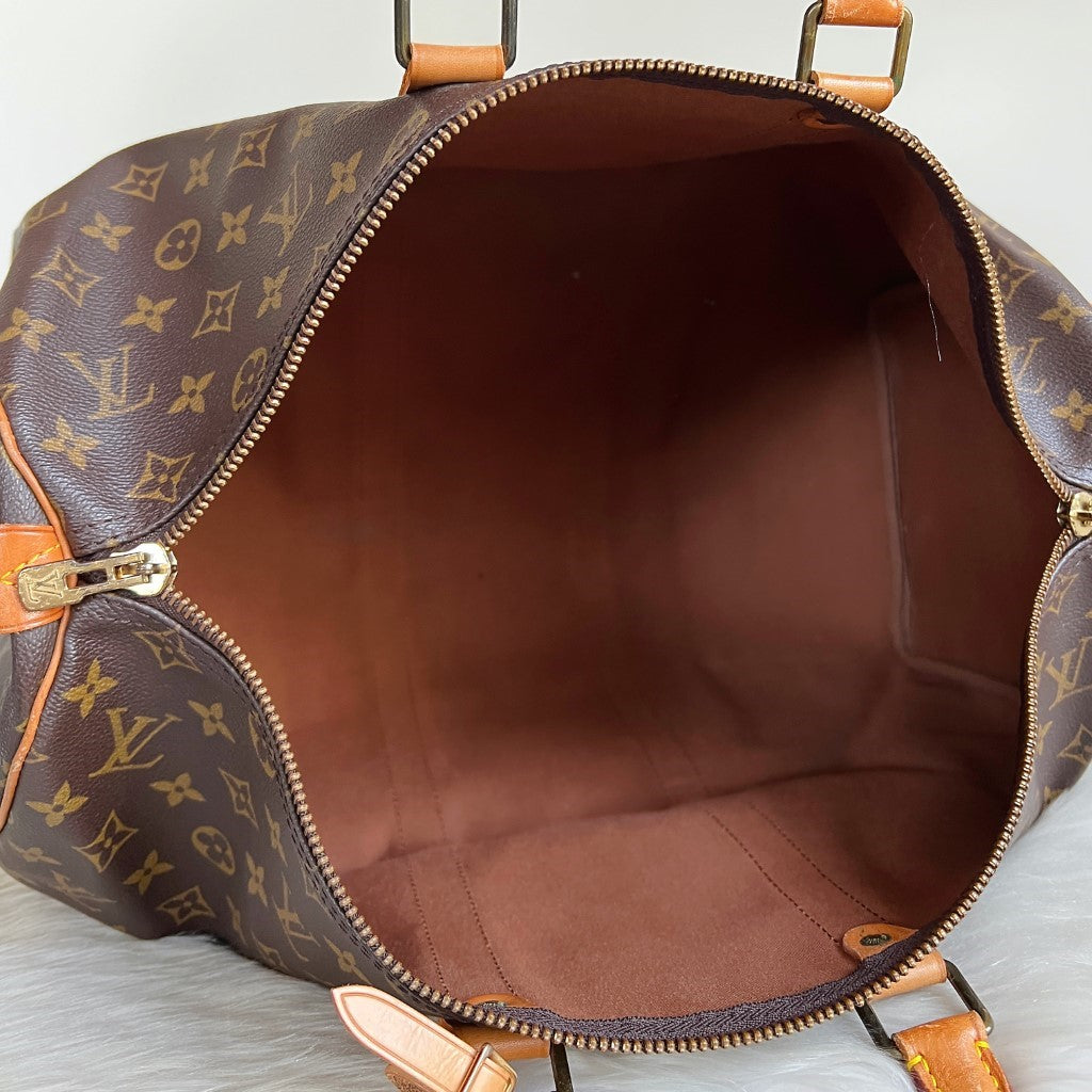 Louis Vuitton Iconic Monogram Keepall 45 Travel Bag Full Set