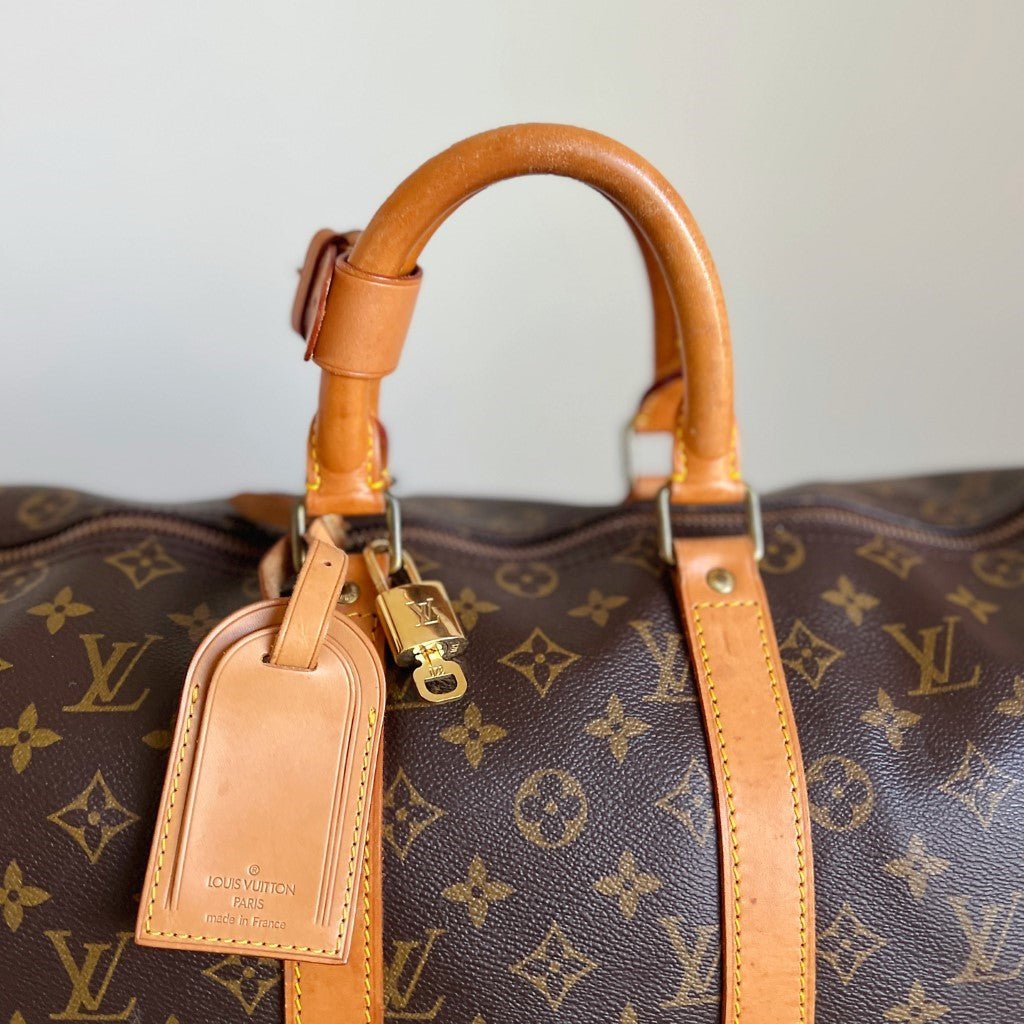 Louis Vuitton Iconic Monogram Keepall 45 Travel Bag Full Set