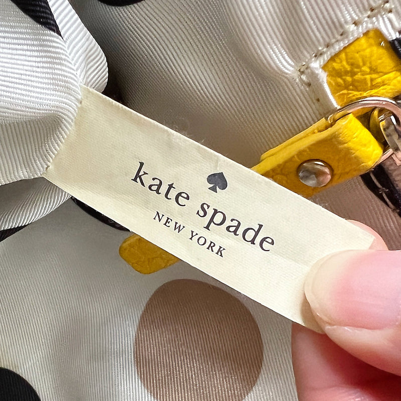 Kate Spade Two Tone Leather Romantic 2 Way Shoulder Bag
