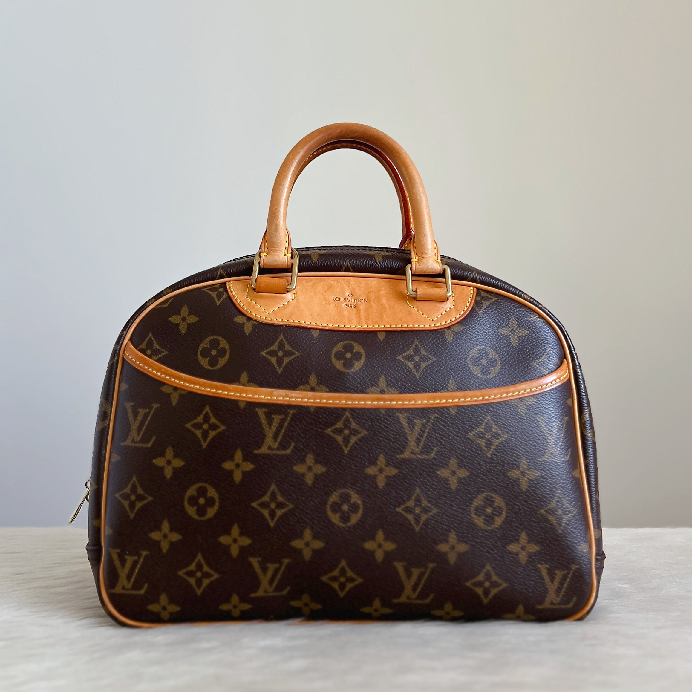 Louis Vuitton Signature Monogram Trouville Tote