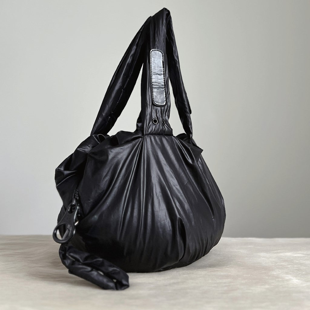 See by Chloe Black Joy Rider Puffy Shoulder Bag