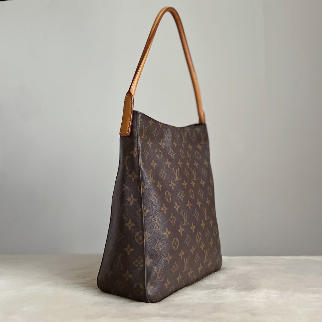 Louis Vuitton Signature Monogram Looping GM Shoulder Bag