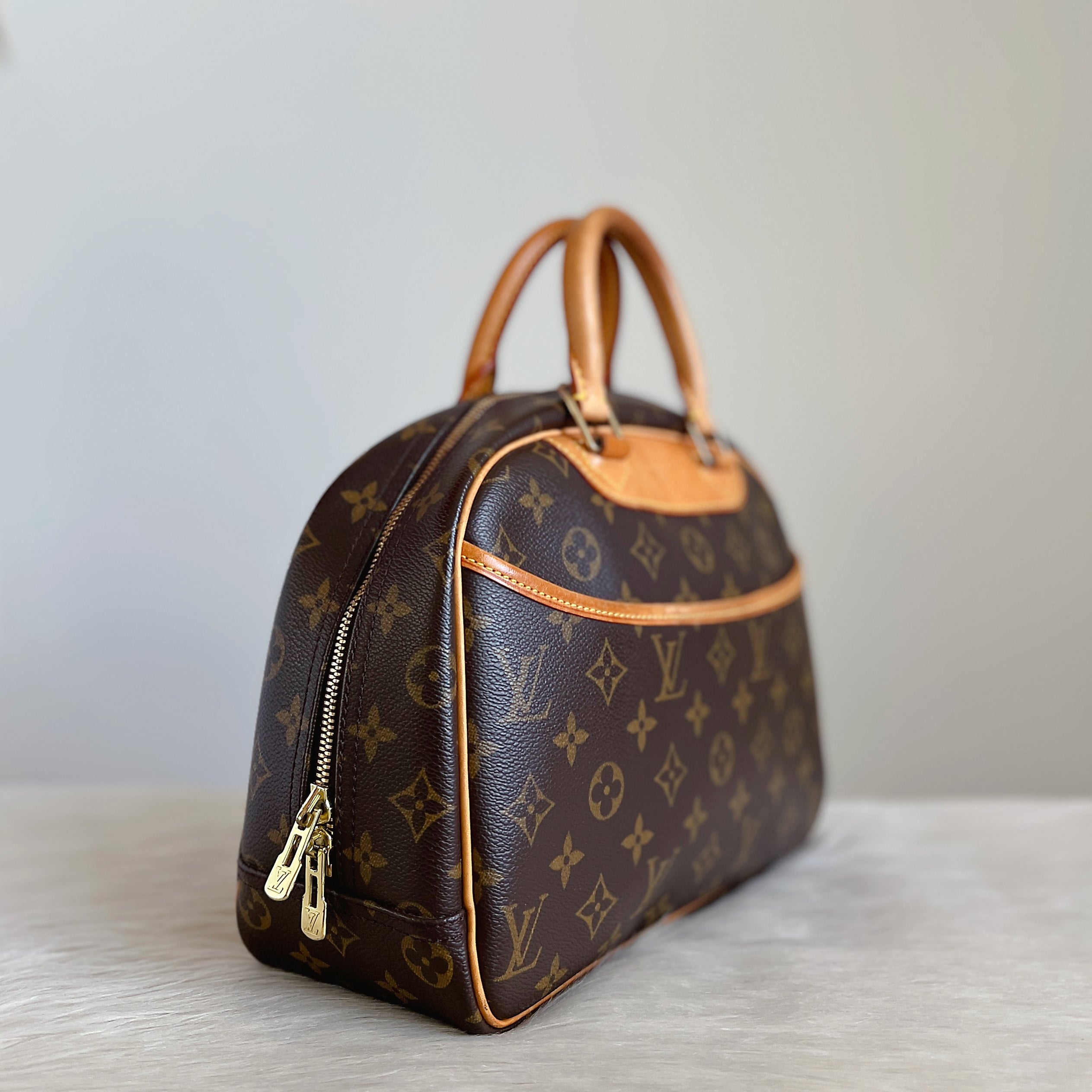 Louis Vuitton Signature Monogram Trouville Tote