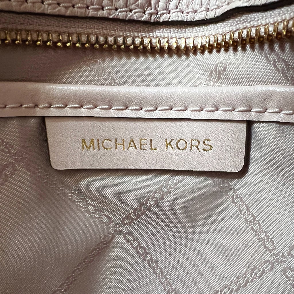 Michael Kors Tri-Tone Leather Front Logo 2 Way Shoulder Bag Like New